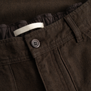 Kvitfjell Relaxed Cotton Wool Herringbone Pant - Delicioso Brown
