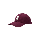Light Canavs Felt N 8 Panel Cap - Mahogany