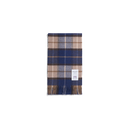 Norse Moon Merino Lambswool Checked Scarf - Estate Blue