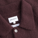 Rasmus Relaxed Brushed Polo - Mahogany
