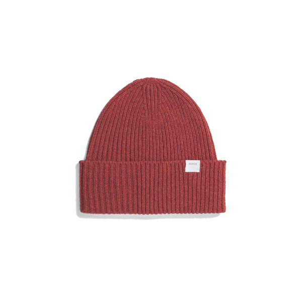 Norse Projects Standard Merino Lambswool Beanie - Brick – Stomping Ground