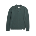 Standard Merino Lambswool Polo - Forrest