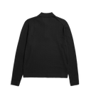 Tech Merino Crepe Polo - Black