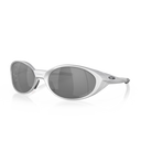 Eye Jacket Redux - Silver / Prizm Black Polarized