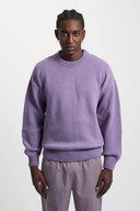 Oversized Merino Crewneck - Dusty Olive