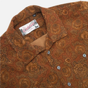 Printed Corduroy Club shirt - Bronze