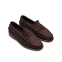 Coraux / Cuir - Naturel - Taurillon Nub Chocolate