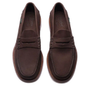 Coraux / Cuir - Naturel - Taurillon Nub Chocolate