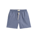 Abstract Tile Shorts - Blue