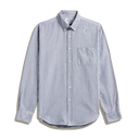 Brushed Oxford Stripe - Black