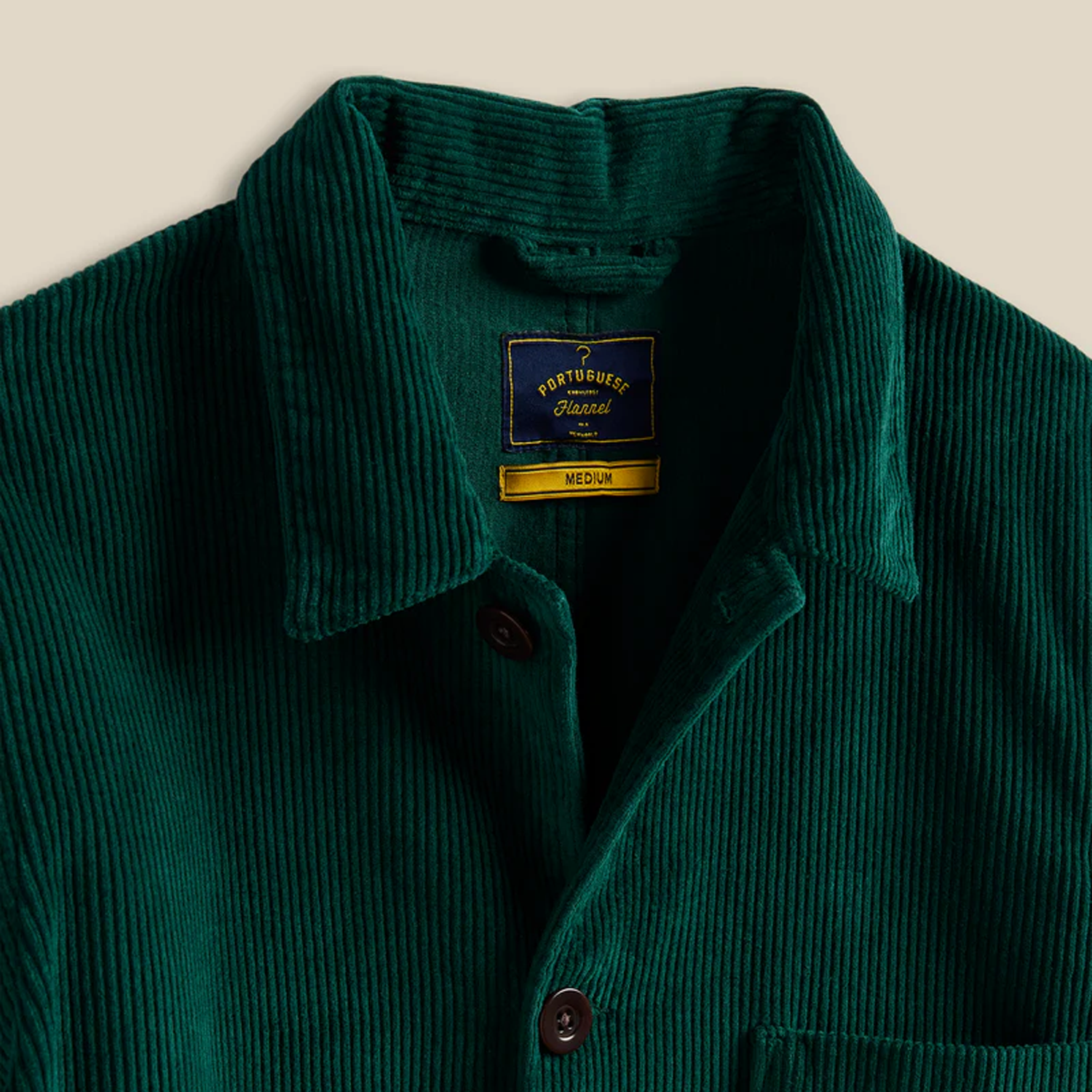 Portuguese Flannel Labura Corduroy - Green – Stomping Ground