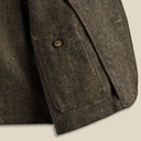 Laine chevrons Labura - Marron
