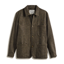 Laine chevrons Labura - Marron
