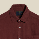 Linen Long Sleeve - Bordeaux