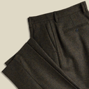 Single Pleat Trouser - Green