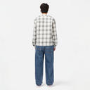 Premium Flannel Shirt - Light Gray