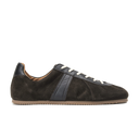 1714S - German Military Trainer - Dark Brown Suede