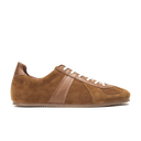 1714S - German Military Trainer - Cognac Suede