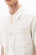 Rollo S/S Cotton Linen Shirt - Kit White