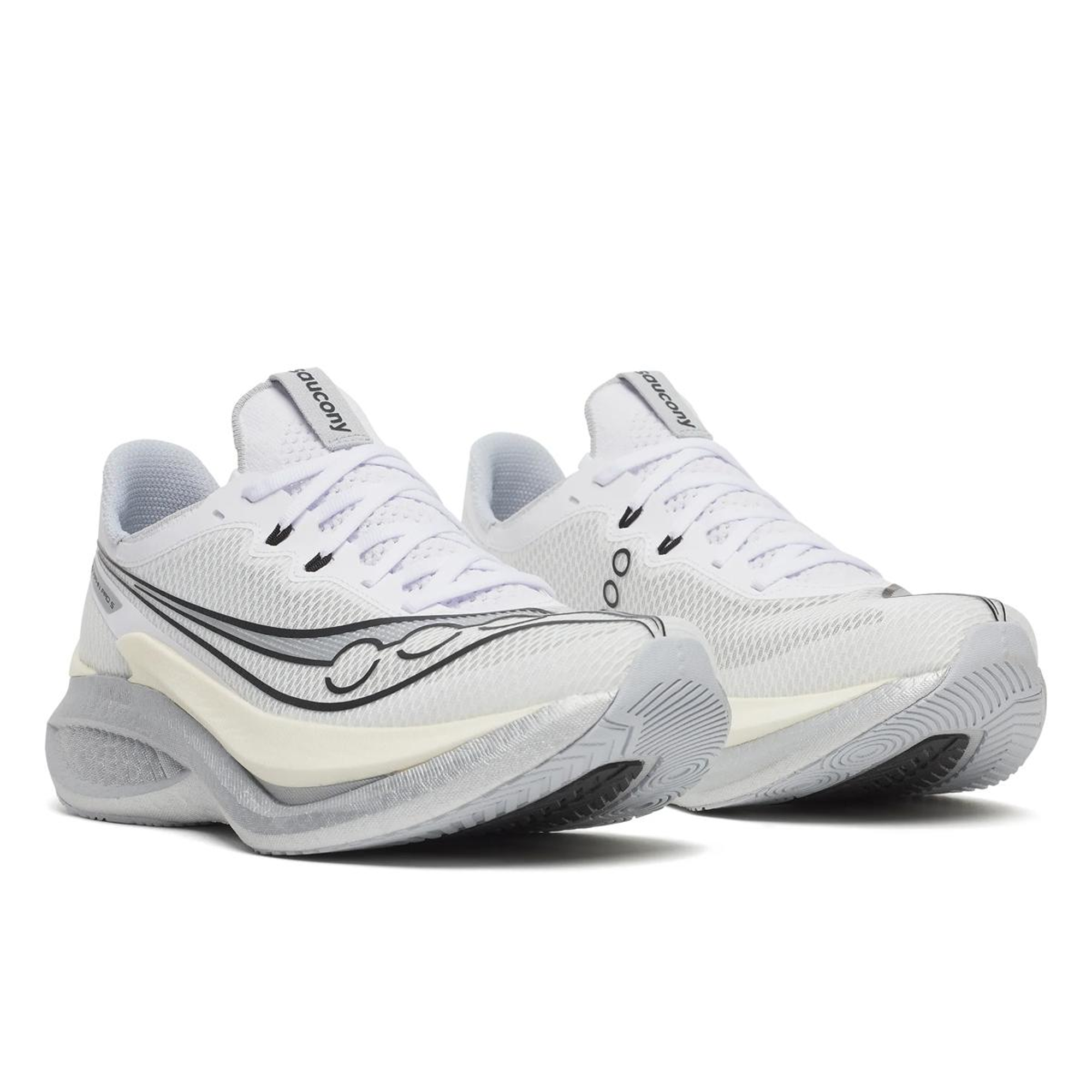 Saucony Men's Endorphin Pro 5 - White / Black – Stomping Ground