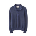 LS SLOUCHY POLO - NAVY