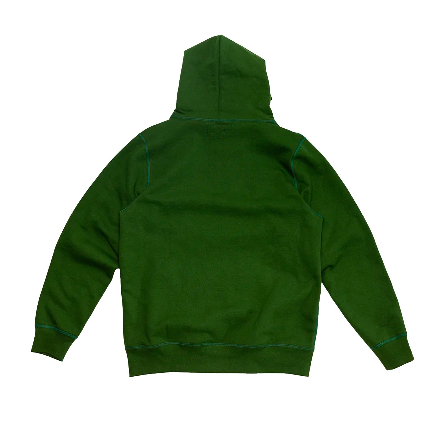 Heavyweight Snap Hoodie GREEN

Made in Canada

500 GSM Heavyweight Cotton

Embroidered Hood
Metal snap collar
Ribbed cuffs and bottoms
 RAISED BY WOLVES