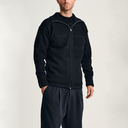 Fisherman Full Zip - Navy Blue