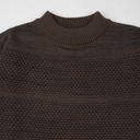 Fisherman - III Mock Neck Sweater - Terra Magma Brown