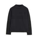 Fisherman - III Mock Neck Sweater - Navy Blue
