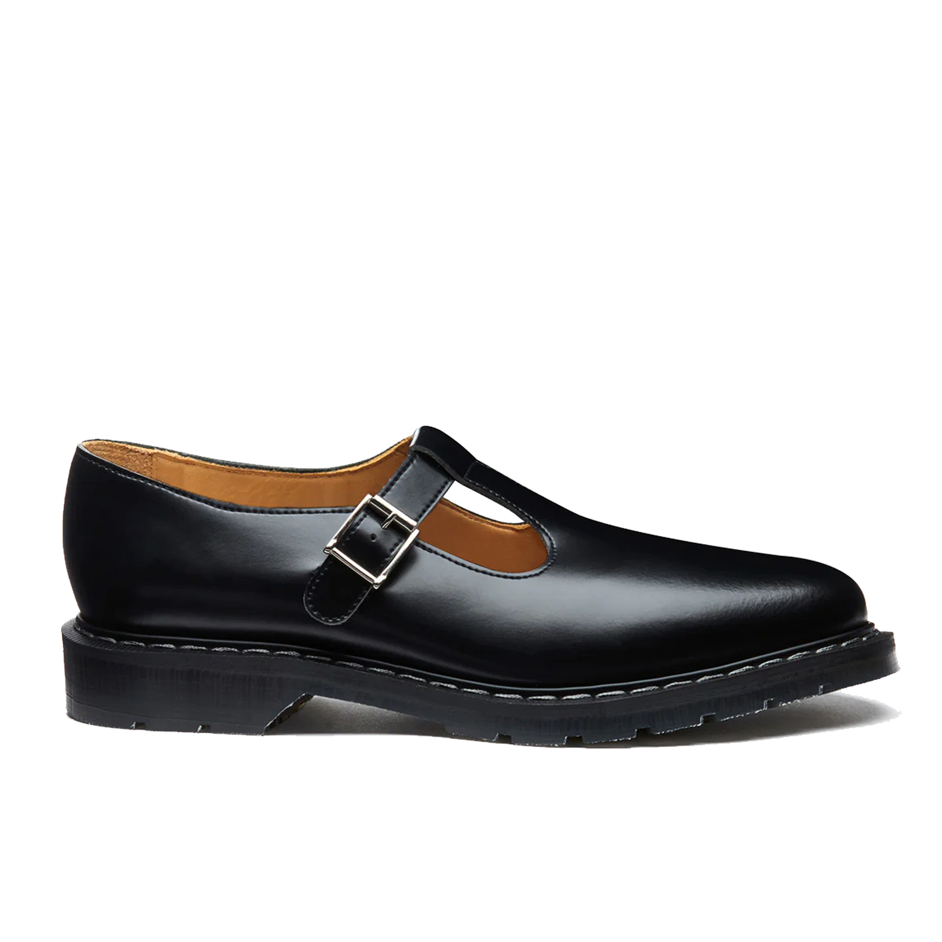 Solovair Mary Jane - Black Hi Shine – Stomping Ground Solovair Mary Jane - Black Hi Shine – Stomping Ground
