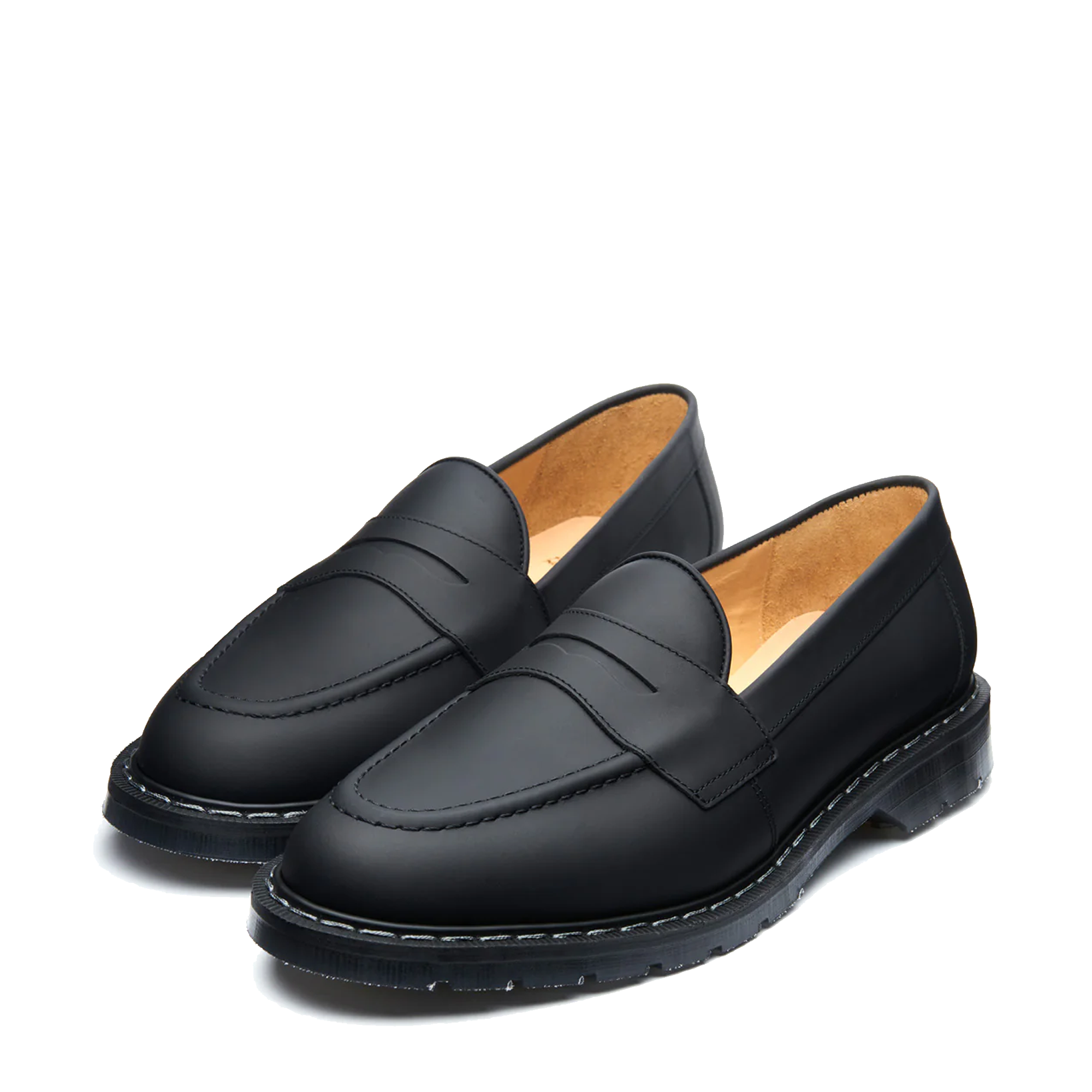 Solovair Tassel Loafer Shoe - Black Hi-Shine – Stomping Ground