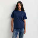 Cameron Serif Logo T-Shirt - Dark Navy