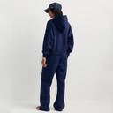 Elaine Serif Logo Hoodie - Dark Navy