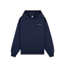 Elaine Serif Logo Hoodie - Dark Navy