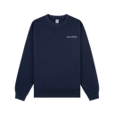 Emmett Serif Logo Crewneck - Dark Navy