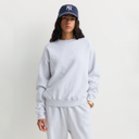 Emmett Serif Logo Crewneck - Heather Gray