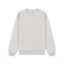 Emmett Serif Logo Crewneck - Heather Gray