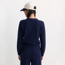 Idali S Logo Cashmere Cardigan - Dark Navy