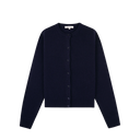 Idali S Logo Cashmere Cardigan - Dark Navy