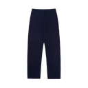 Ivana S Logo Cashmere Trousers - Dark Navy