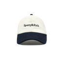 Marcus Serif Logo Wool Hat - Off White / Dark Navy