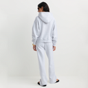 Blakely Serif Logo Wide Sweatpant - Heather Gray