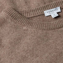 Cashmere Crewneck - Natural Brown