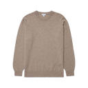 Cashmere Crewneck - Natural Brown