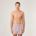 Classic Boxer Short - White/Red/Navy Pinstripe