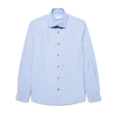 Cotton Stretch LS Shirt - Light Blue