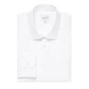 Cotton Stretch LS Shirt - White