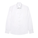 Cotton Stretch LS Shirt - White