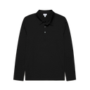 LS Jersey Polo - Black
