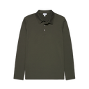 LS Jersey Polo - Dark Green